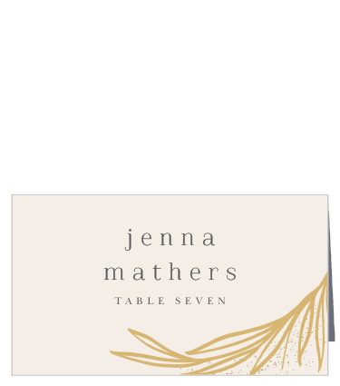 Simple Wreath Place Cards