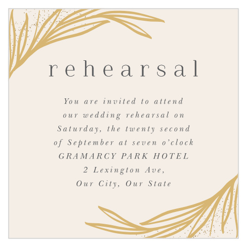 Simple Wreath Rehearsal Cards