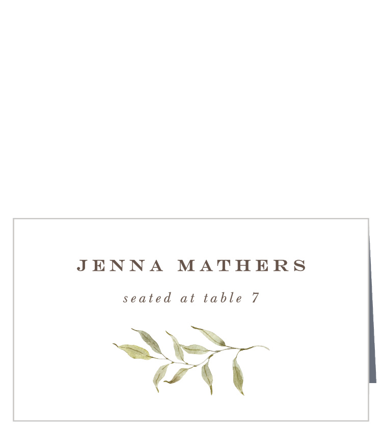 Vintage Classic Place Cards
