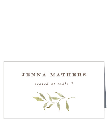 Vintage Classic Place Cards