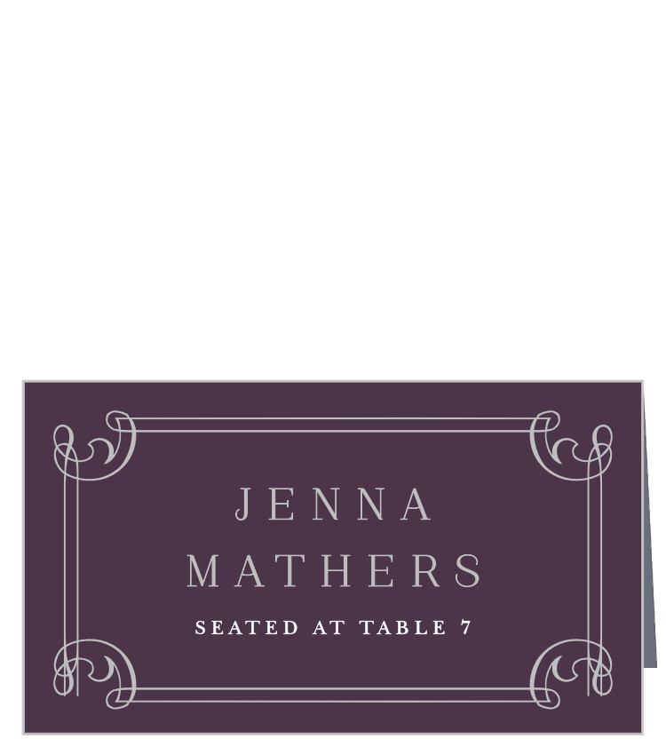 Victorian Frame Place Cards