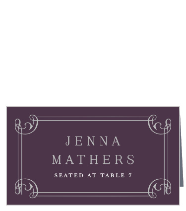 Victorian Frame Place Cards