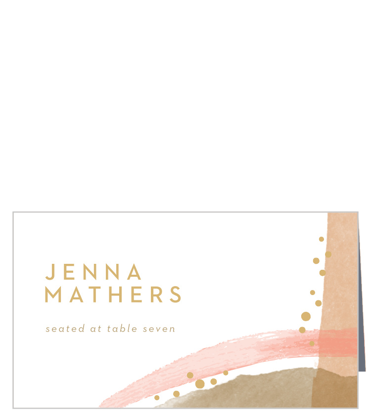 Modern Desert Place Cards