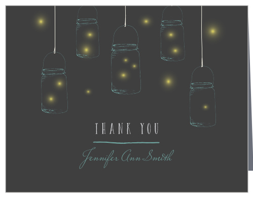 Firefly Night Baby Shower Thank You Cards