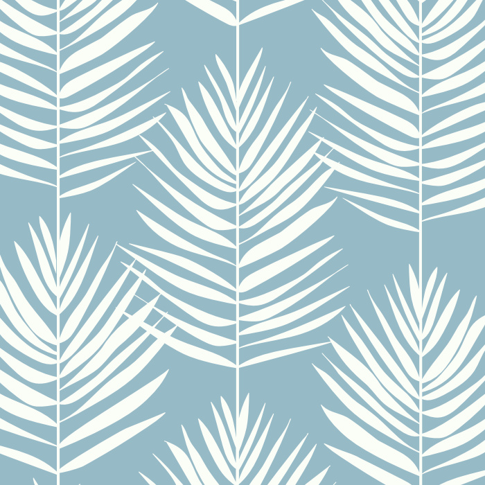 Stay in the comfort of your own home while bringing the feel of nature inside with our Pretty Palms Peel And Stick Removable Wallpaper.