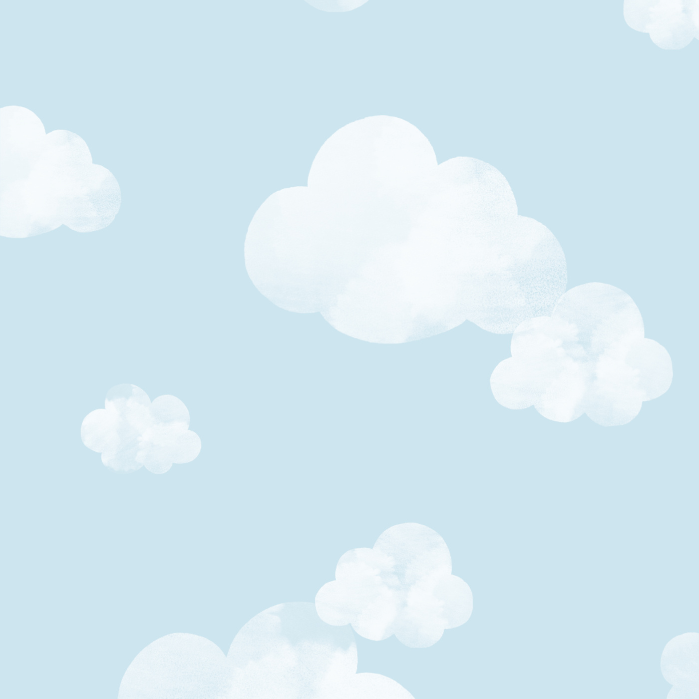 Organic Clouds Wallpaper