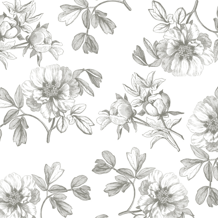 Create the living space you’ve always imagined with our Vintage Peonies Wallpaper. 
