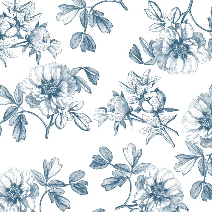Create the living space you’ve always imagined with our Vintage Peonies Wallpaper. 