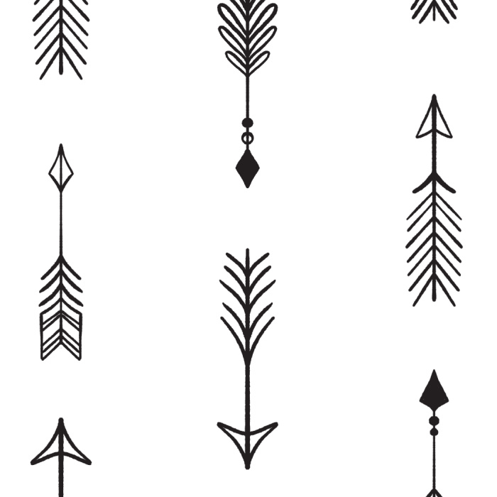 Make a statement on any wall in your home with our Decorative Arrows Peel And Stick Removable Wallpaper.