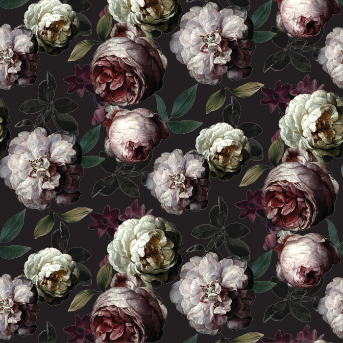 Create the living space you’ve always wanted with our Moody Florals Peel And Stick Removable Wallpaper. 