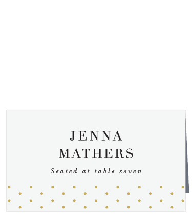 Polka Dot Passion Place Cards