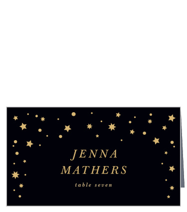 Shining Bright Place Cards