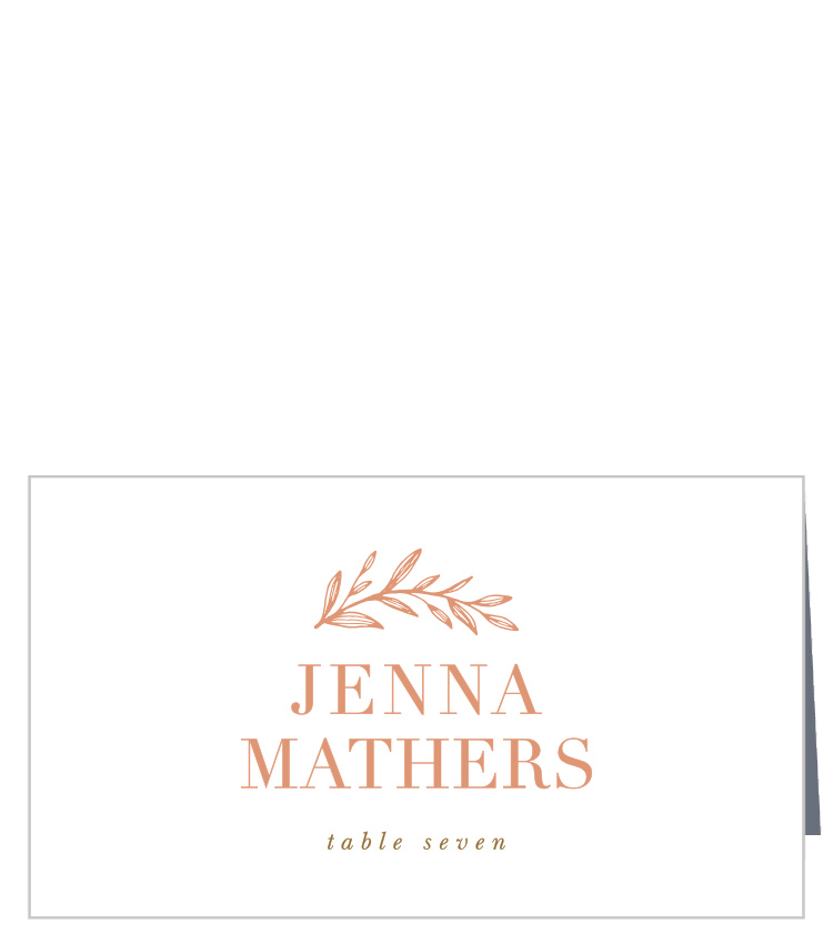Ornate Corners Place Cards