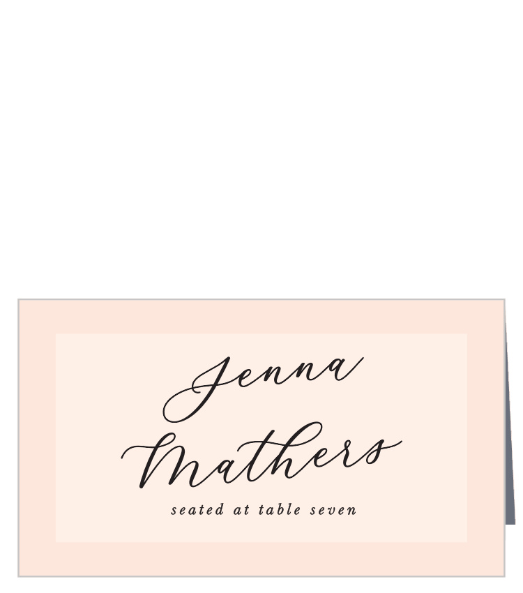 Lovely Photo Place Cards