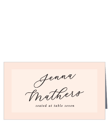 Lovely Photo Place Cards