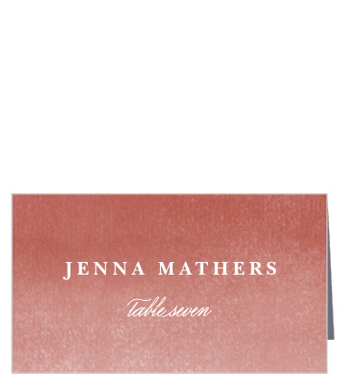 Happy Couple Place Cards