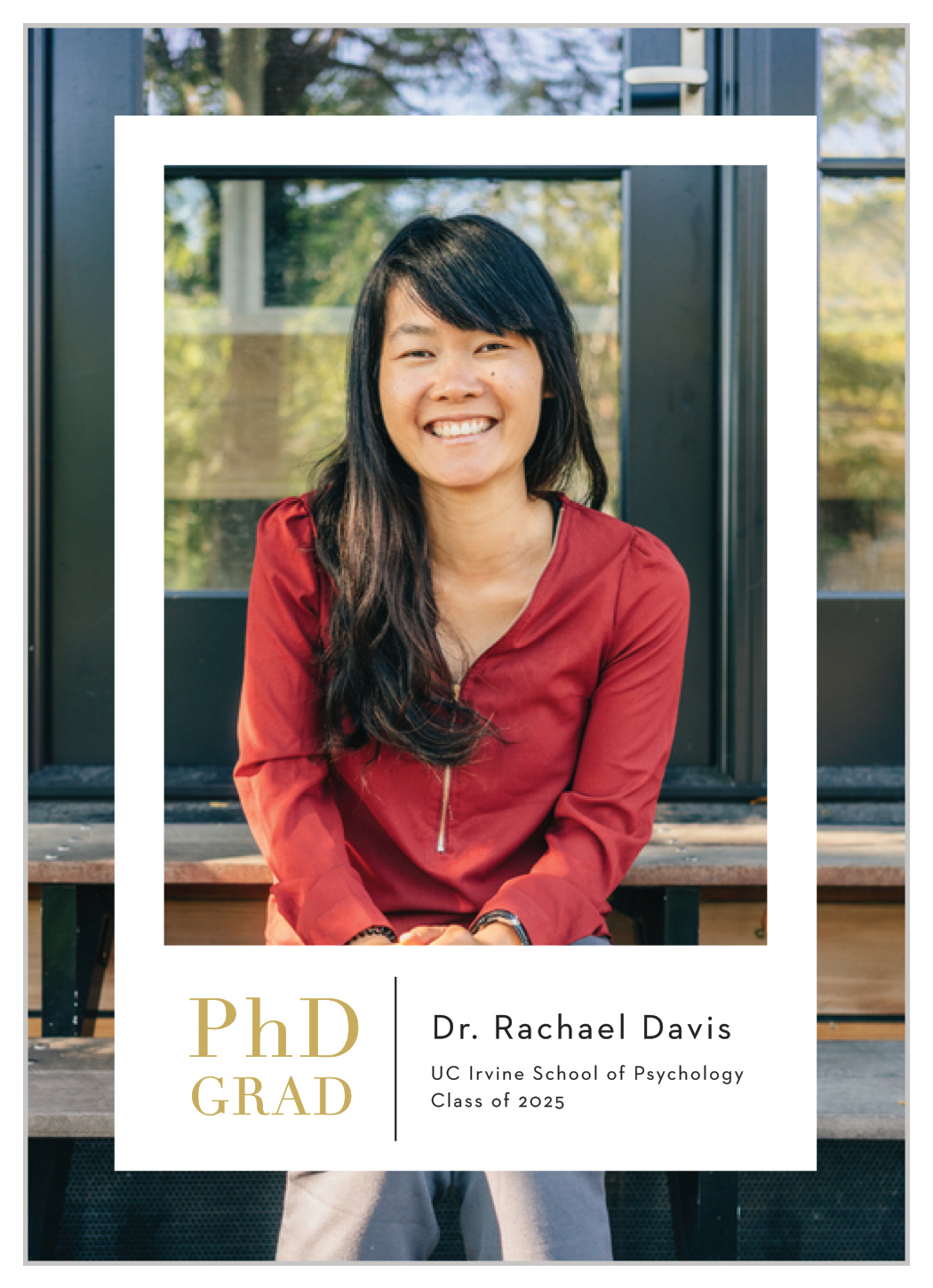 PhD Frame Graduation Announcements