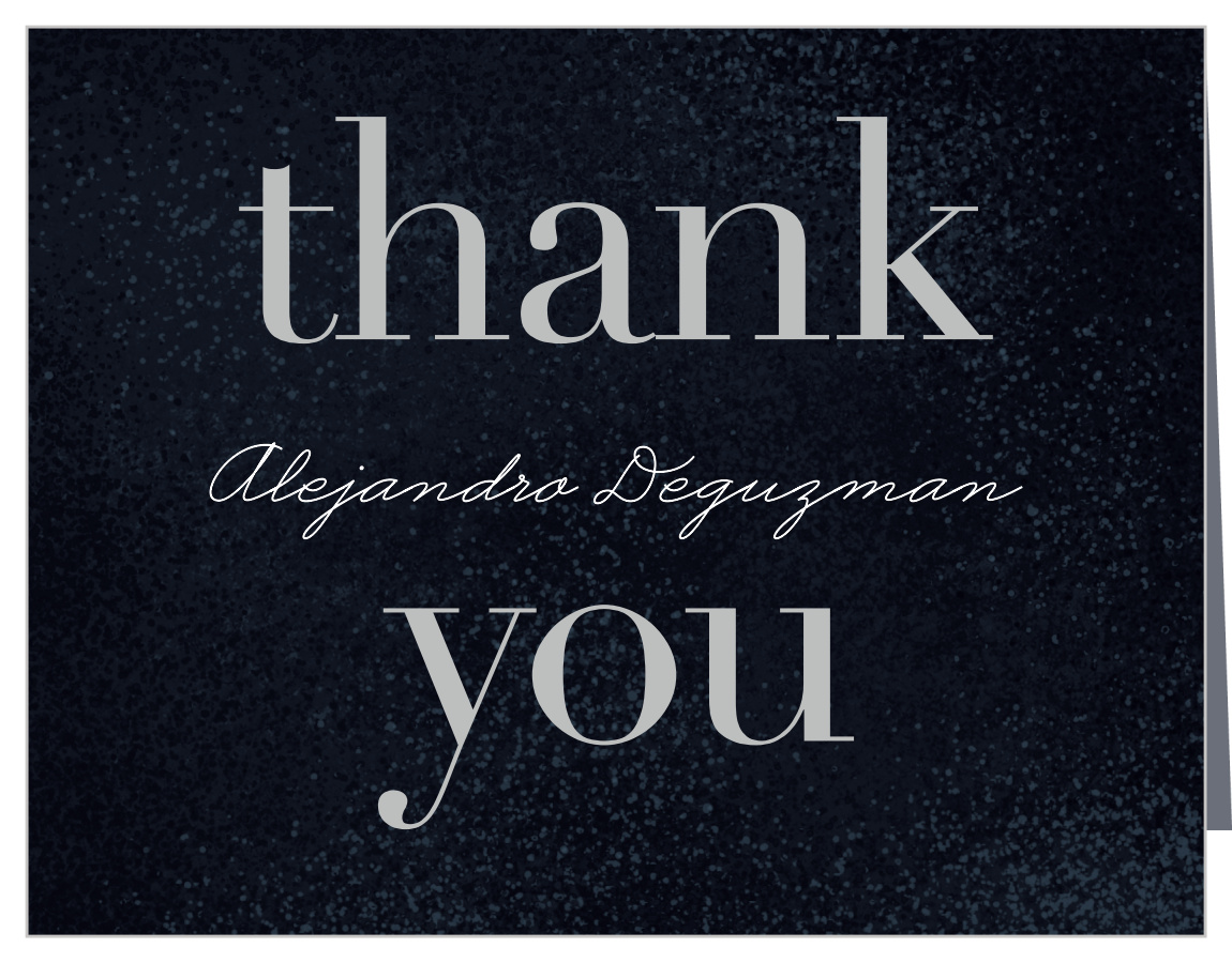 Shining Graduate Graduation Thank You Cards