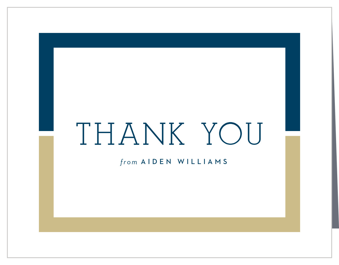 Grad Pride Graduation Thank You Cards