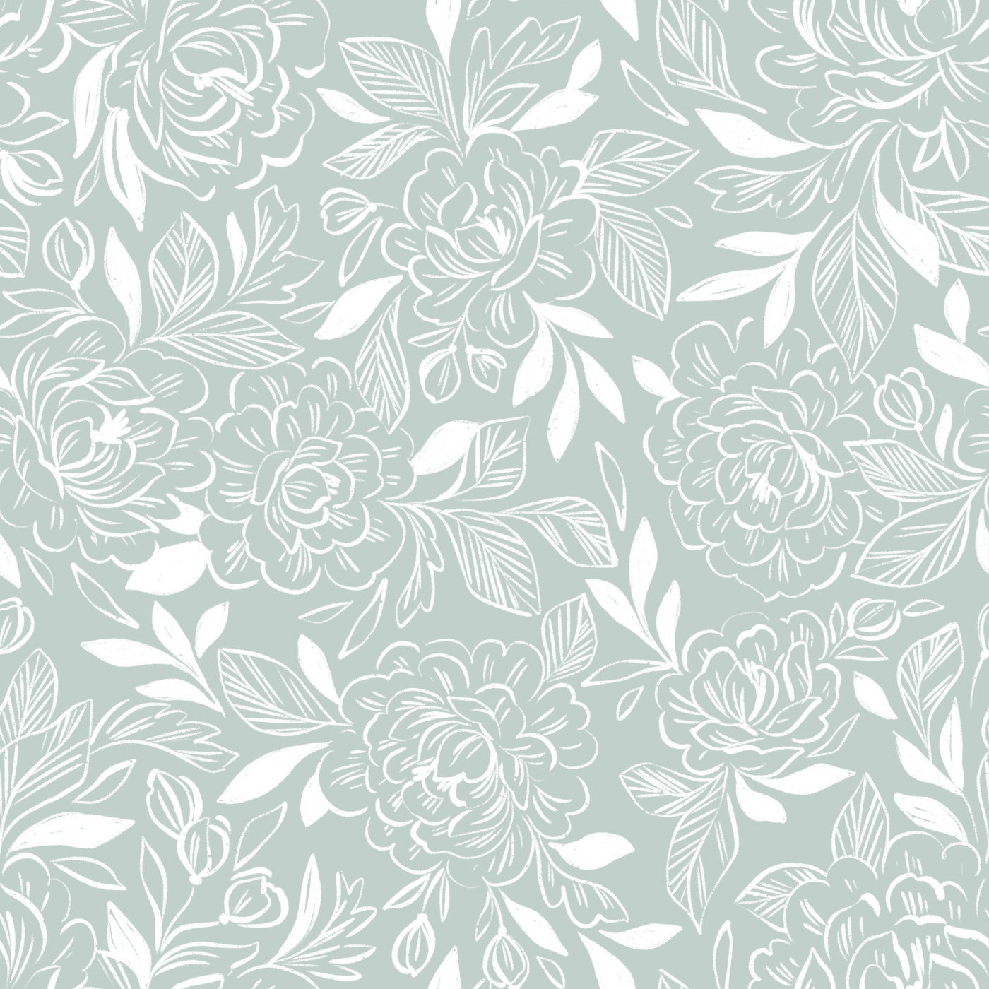 Sketched Rose Wallpaper