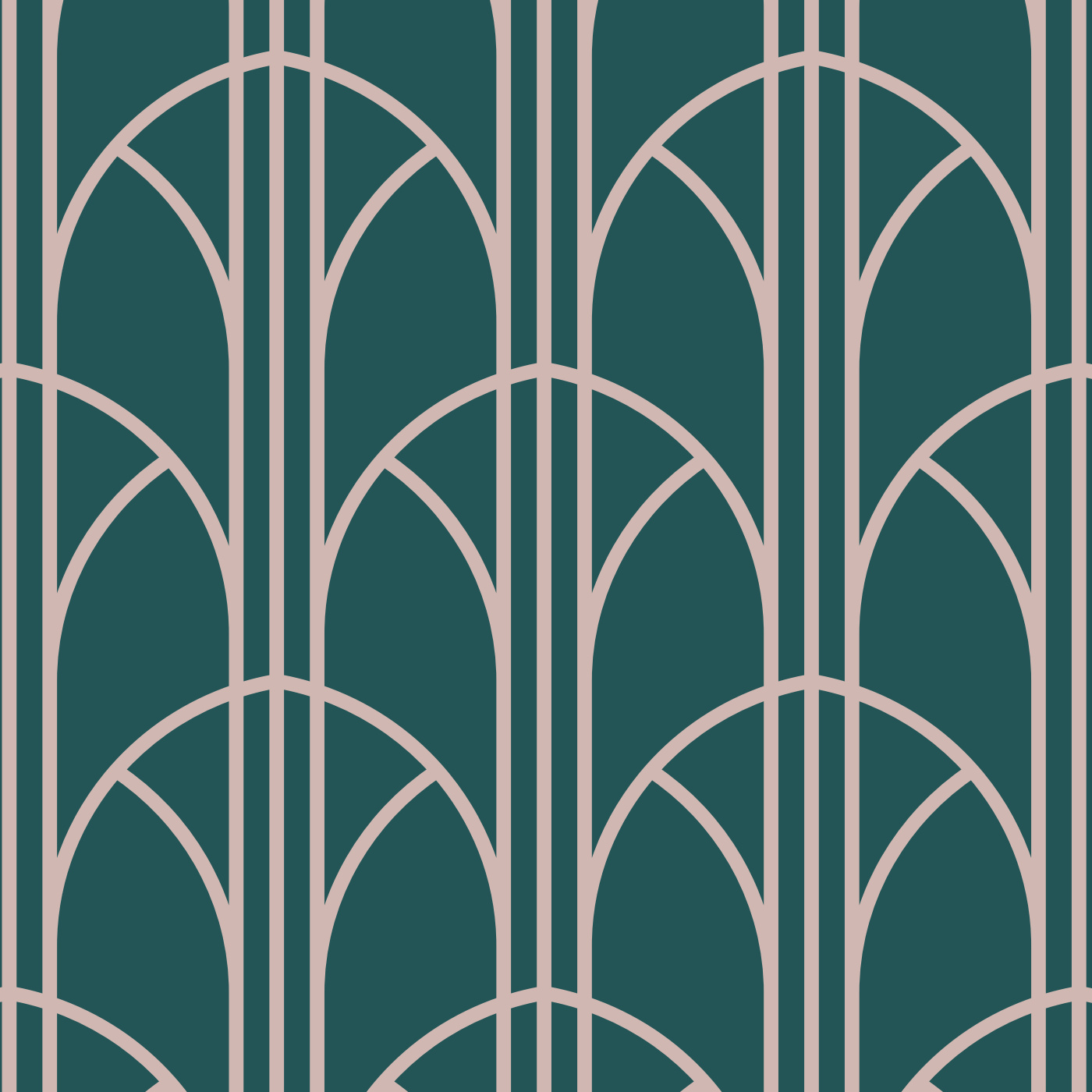 Geometric Arches Wallpaper