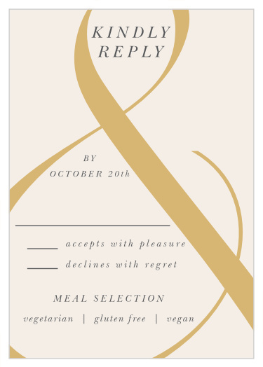 Modern Ampersand Response Cards