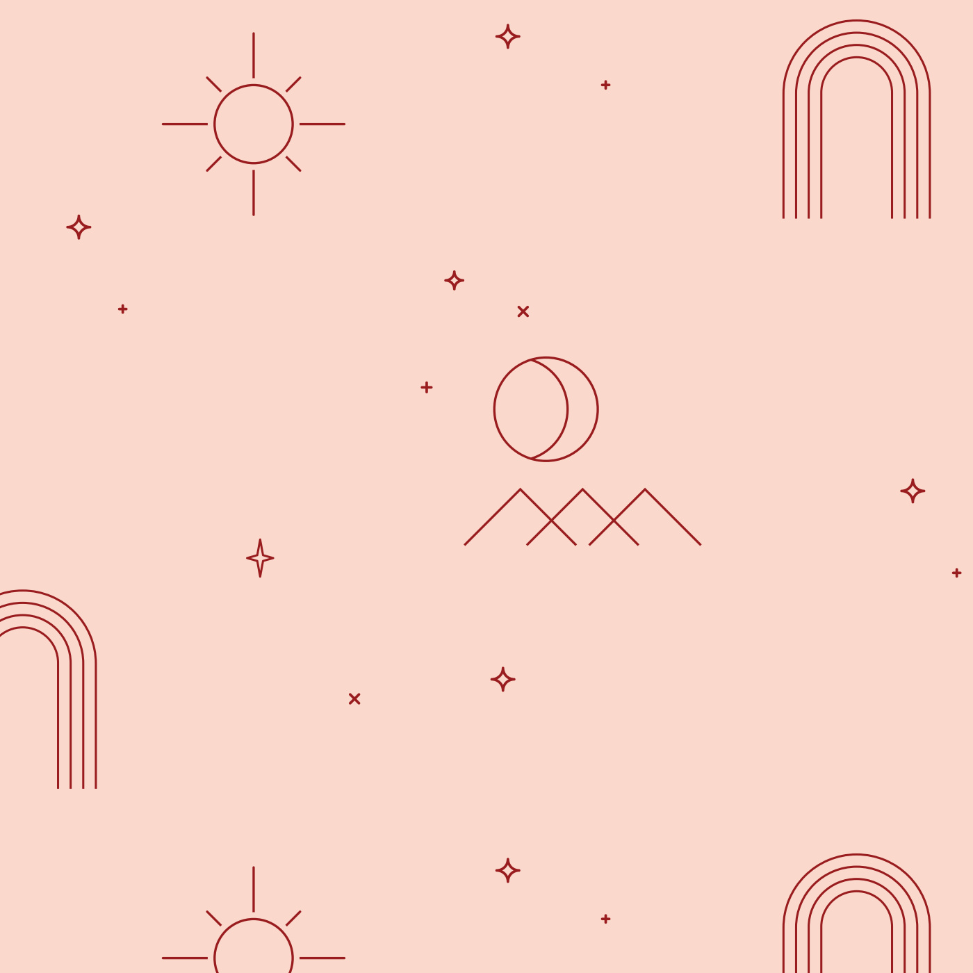 Boho Desert Wallpaper