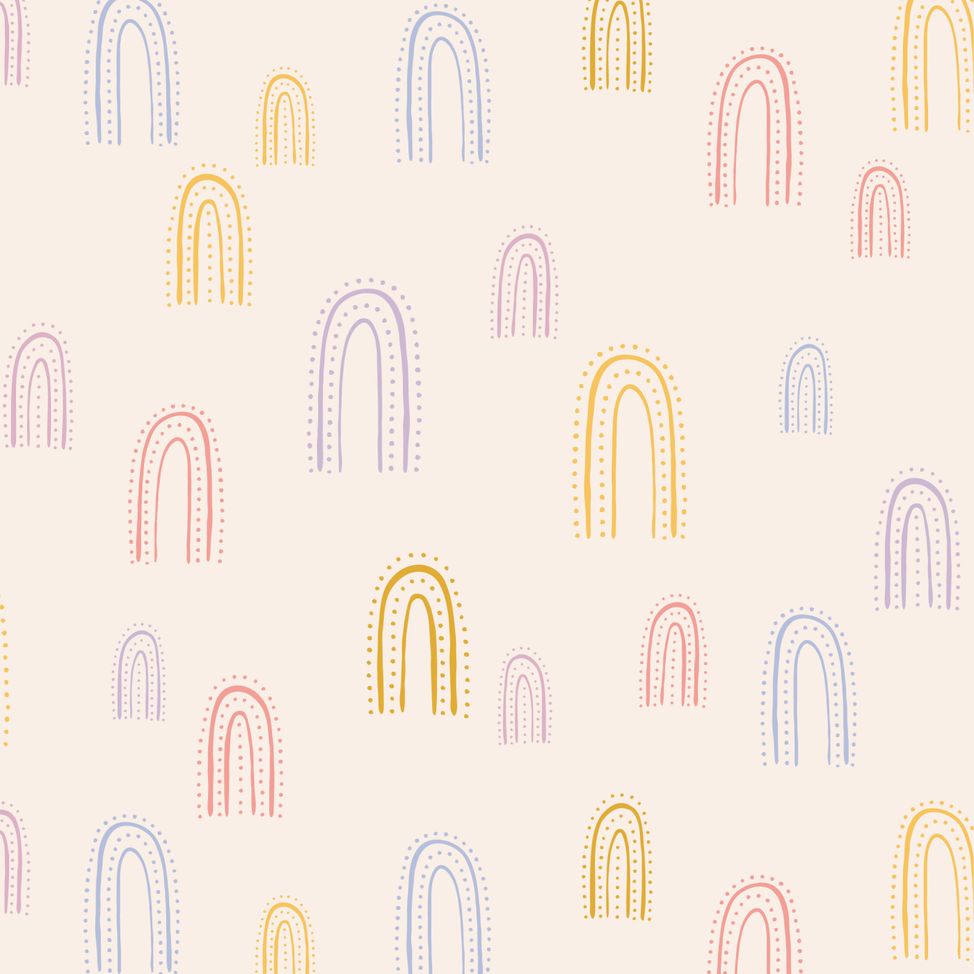 Dotted Rainbows Wallpaper