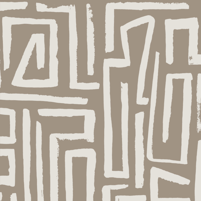 Bring something fun and exotic into your home with our Modern Tribe peel and stick removable wallpaper.