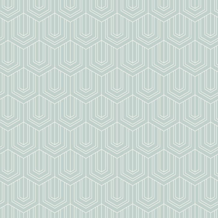 The modern look of our Mod Honeycomb peel and stick removable wallpaper is sure to make a statement on any wall in your home!