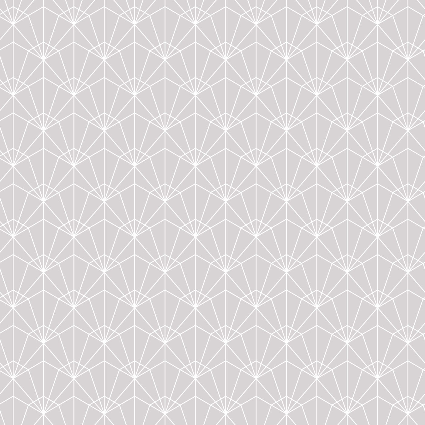 Geometric Petals Wallpaper