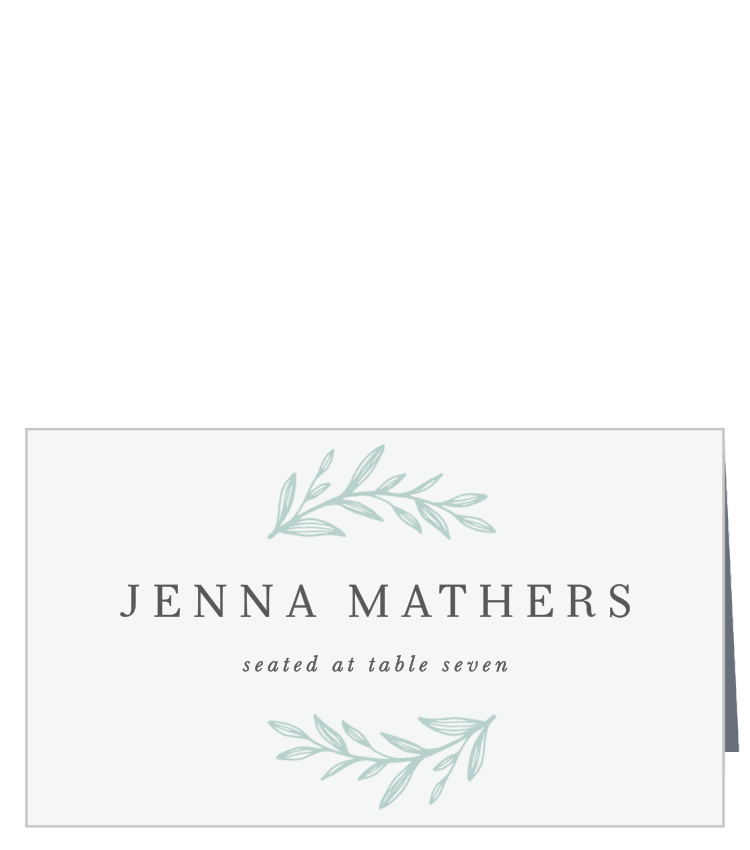 Photo Split Place Cards