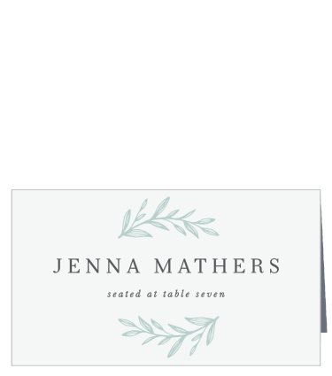 Photo Split Place Cards