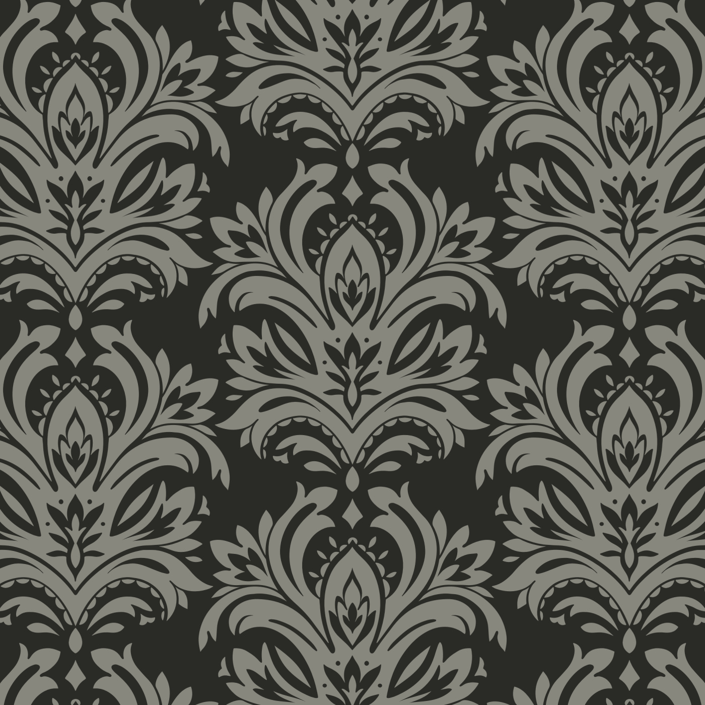 Formal Damask Wallpaper