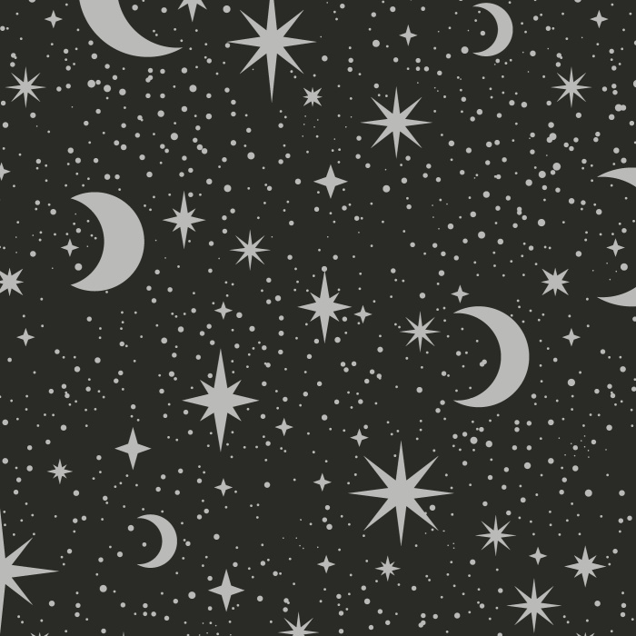 Inspire and spark imaginations with our Celestial Magic peel and stick removable wallpaper.