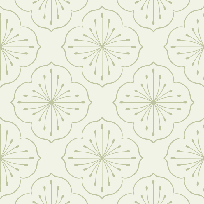 Our Floral Medallion peel and stick removable wallpaper adds an eye-catching design to any wall in your home.