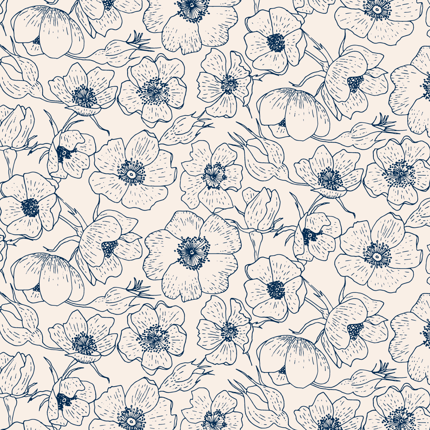 Wildflower Blooms Wallpaper