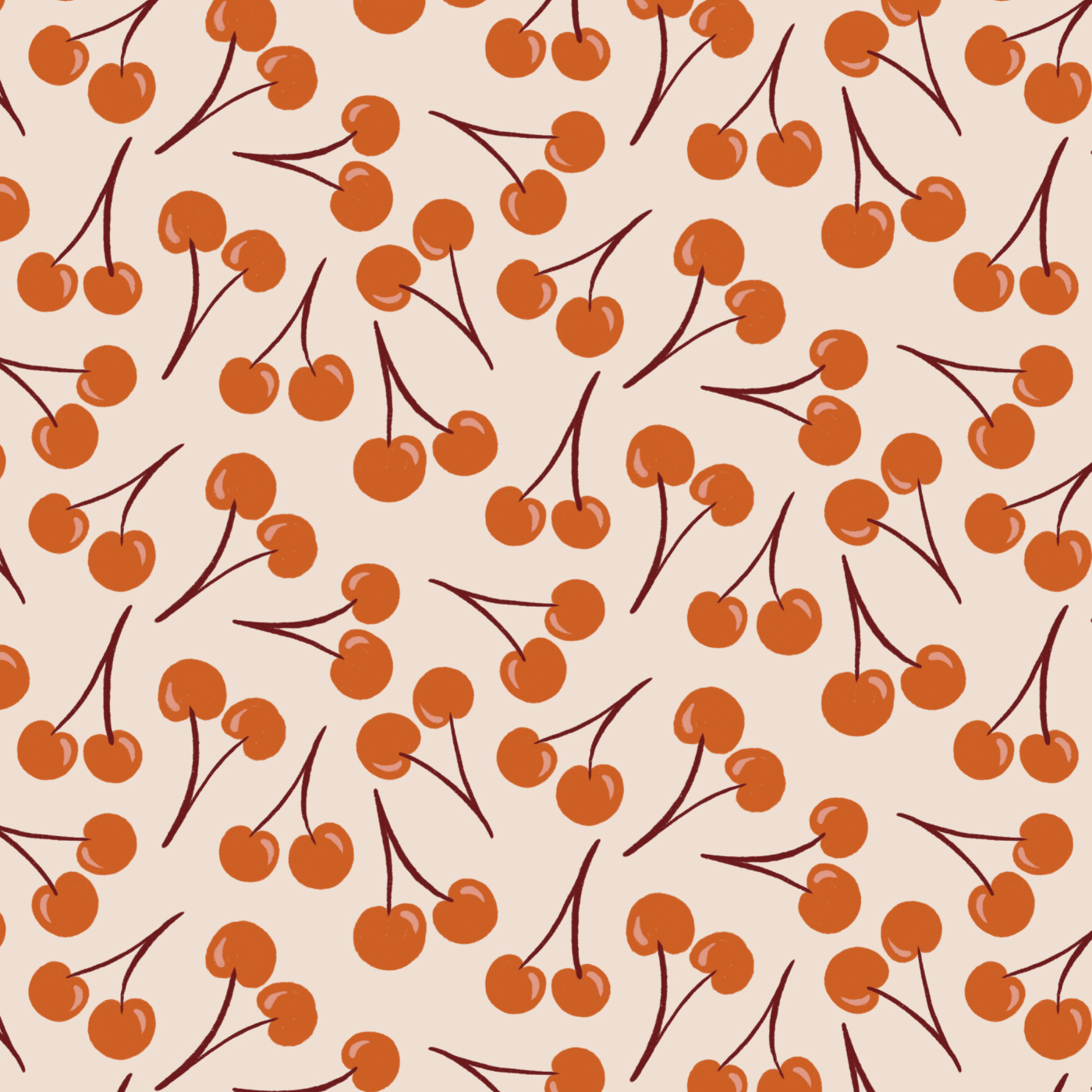 Cheery Cherries Wallpaper