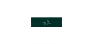 Formal Velveteen Wedding Belly Bands