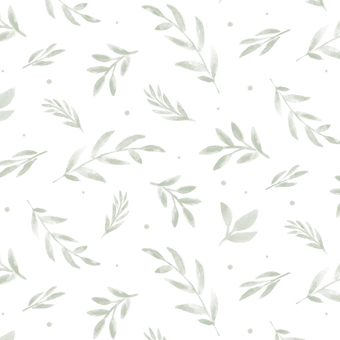 Bring the feel of nature to any wall in your home with our Leafy Bits Peel And Stick Removable Wallpaper.
