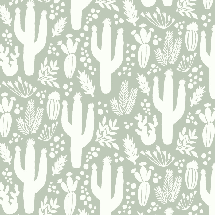 Add the perfect accent wall to any wall in your home with our Paper Cacti Peel And Stick Removable Wallpaper.