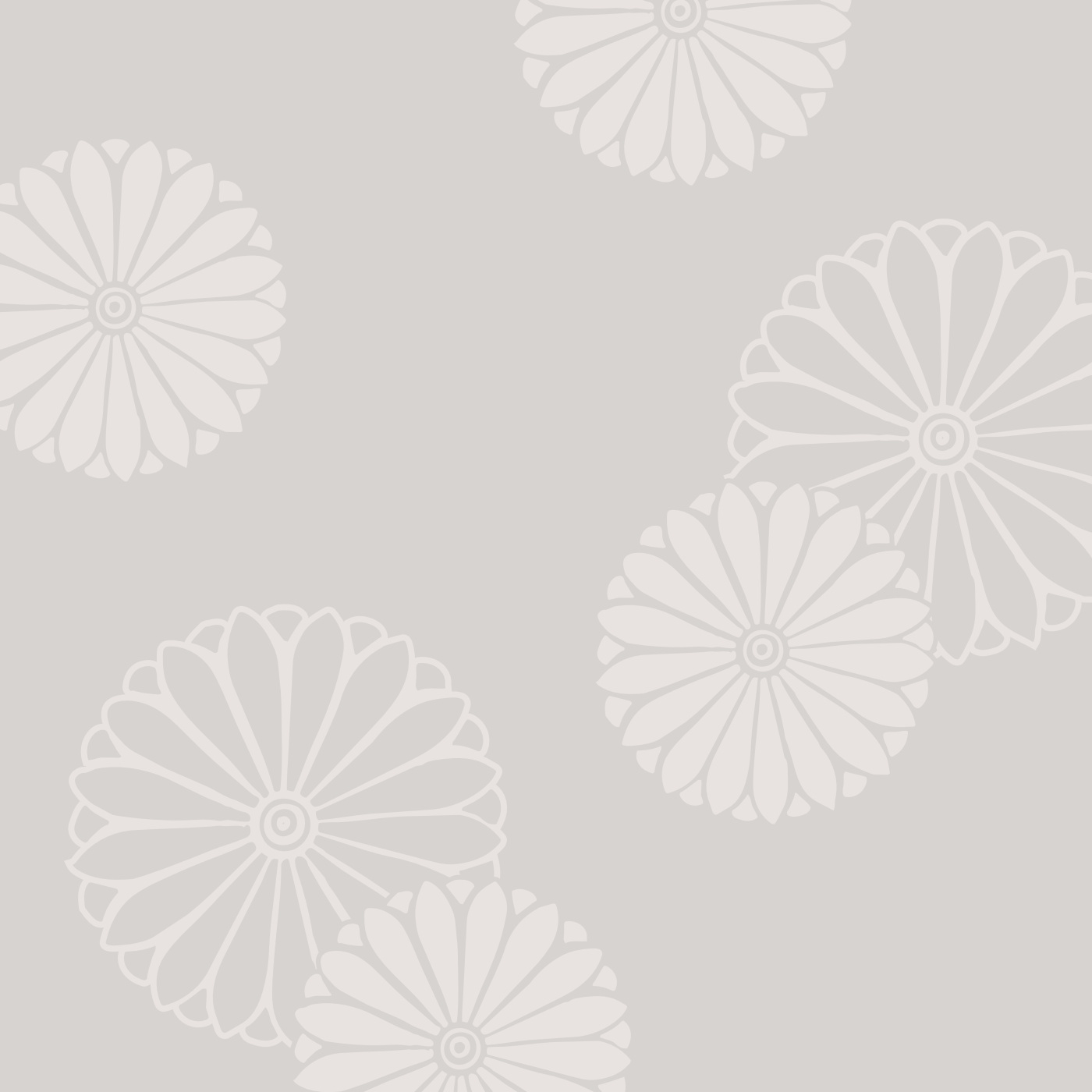 Floating Florals Wallpaper