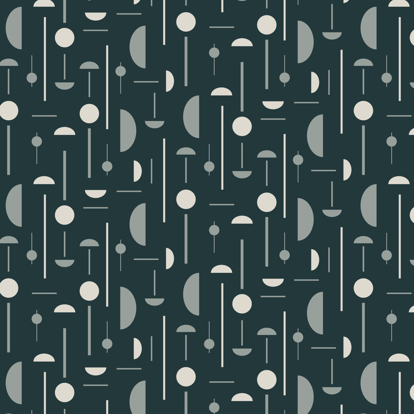 Mod Minimalist Wallpaper