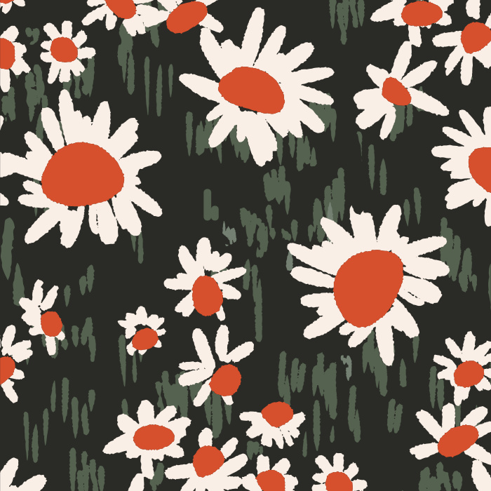 Add a fun floral pattern to any room with our Dear Daisy Peel And Stick Removable Wallpaper. 