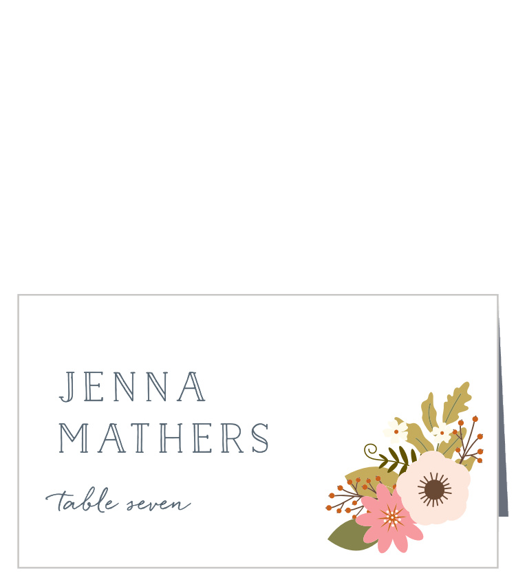 Retro Ribbon Place Cards
