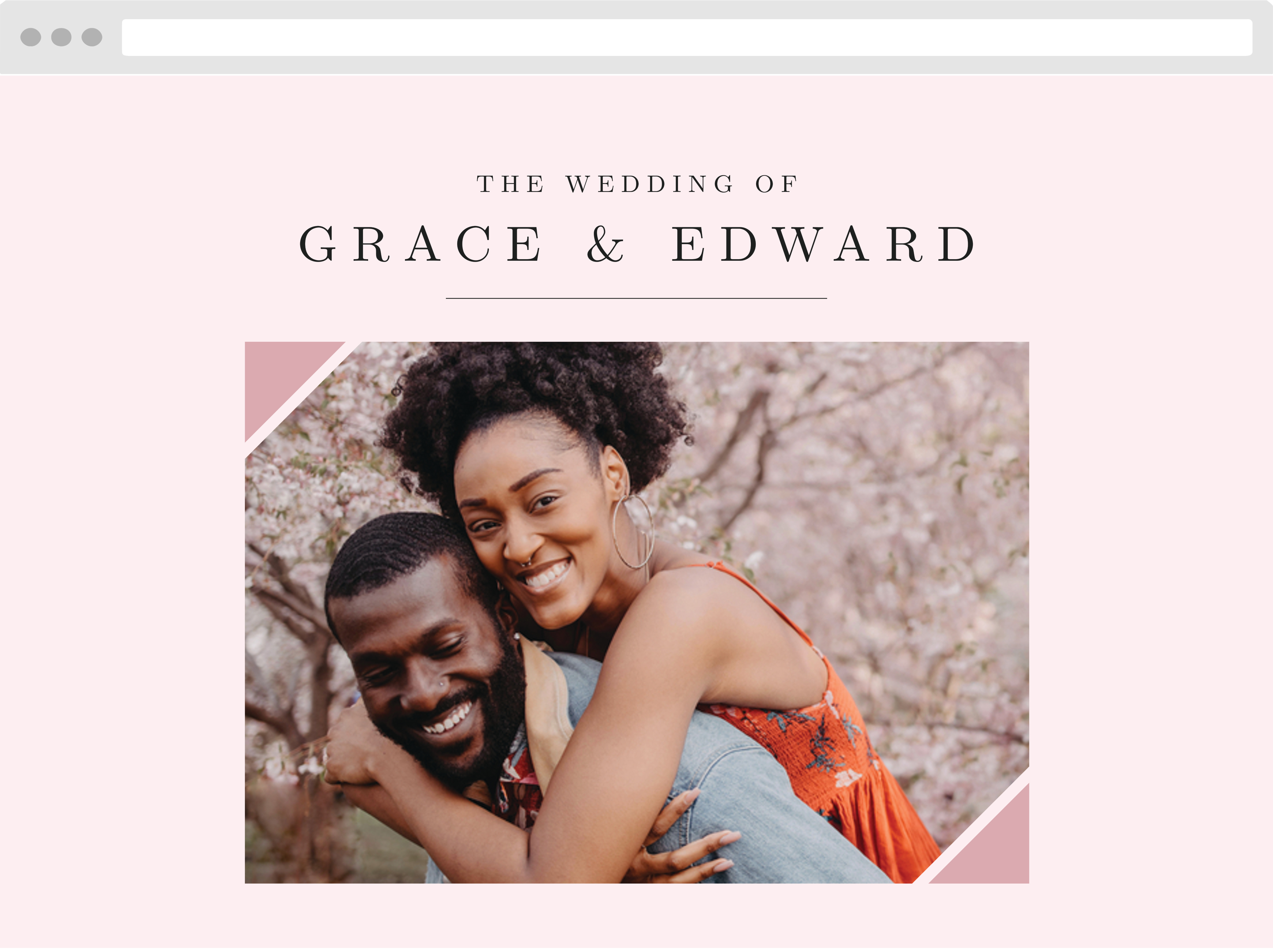 Photo Perfection Wedding Website