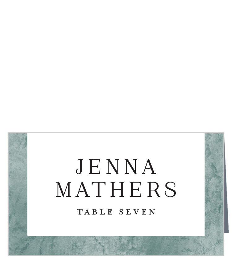 Formal Ticket Place Cards