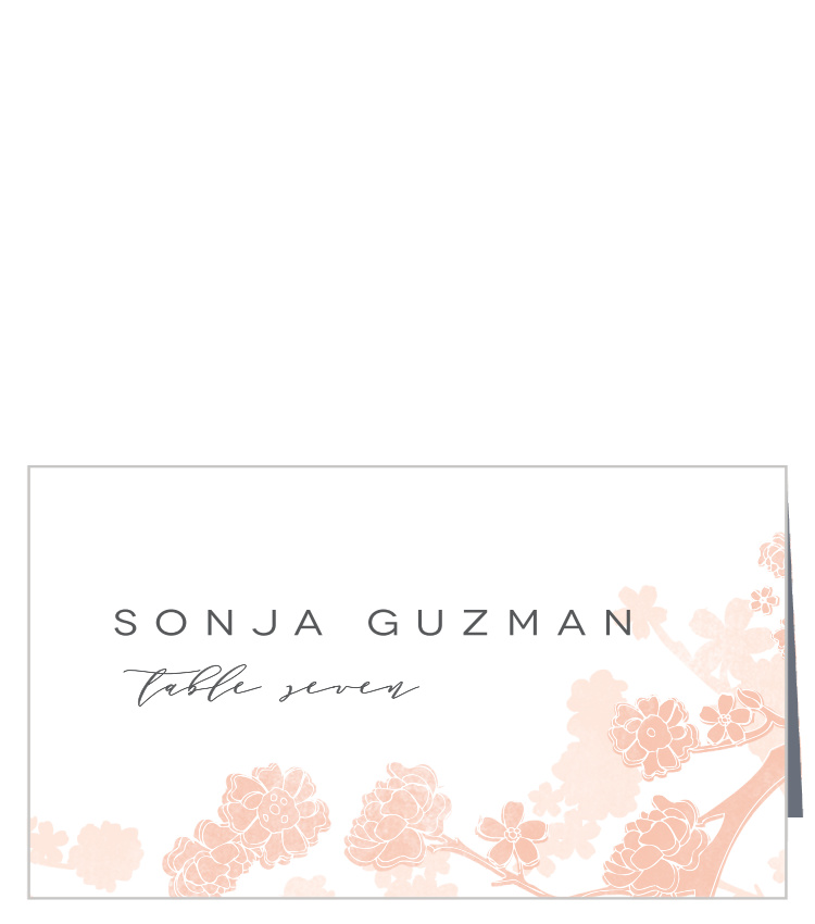 Tree Blossoms Place Cards