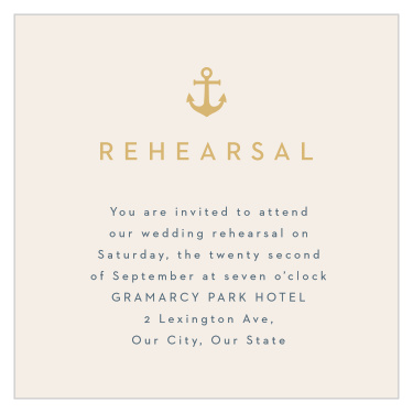 Maritime Anchor Rehearsal Cards