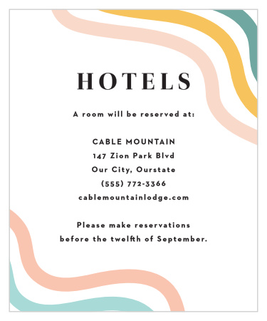 Mod Waves Accommodation Cards